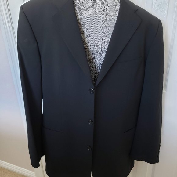 Hugo Boss Other - Hugo Boss Mens Black Blazer Size 50 R
